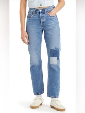 Levi’s 501 Square Patchwork Jeans